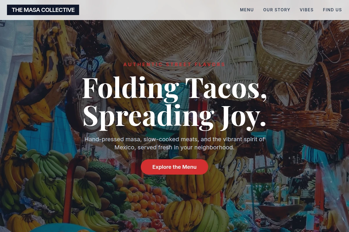 Radish Mexican Food