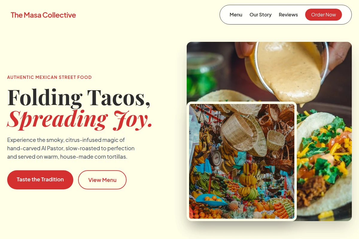 Al Pastor Mexican Food